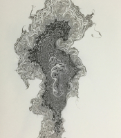 Receding figure, 2016