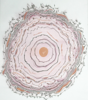 Slices of the Universe: "Rhodochrosite Sun", 2017