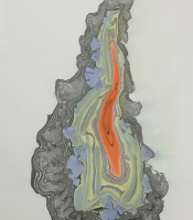 Suimonga monotype: Untitled#7, 2015