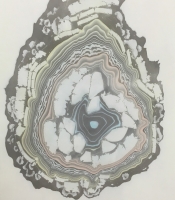Suimonga monotype: Untitled#9, 2015