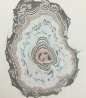 Suimonga monotype: Untitled#10, 2015